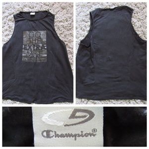 "Go the extra mile" work out tank